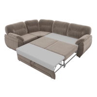 Угловой диван Бруклин (велюр коричневый) - Изображение 4